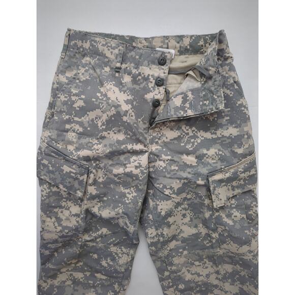 USGI ACU Camouflage Army Combat Uniform Trousers Cargo Pants Small 30 x 30 NWOT - Picture 3 of 7